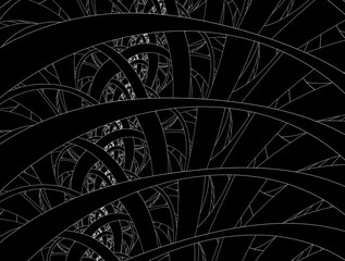 Imaginatory fractal abstract background Image