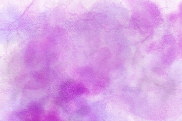 Hand painted watercolor paper textured with wet blob pattern for vintage design retro card banner. Smeared smooth watercolor grunge light pastel colors aquarelle smudge background illustration. 
