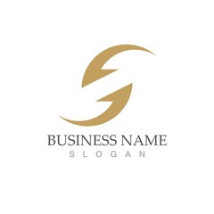 Business corporate S letter logo