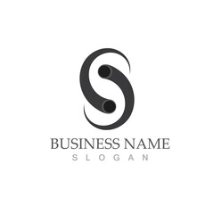 Business corporate S letter logo