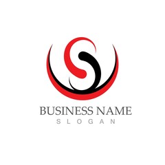 Business corporate S letter logo