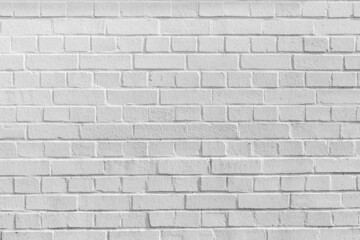 Naklejka premium white brick wall, background as wallpaper