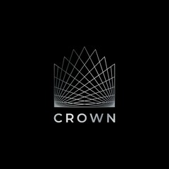 Luxury Crown logo design inspiration vector template