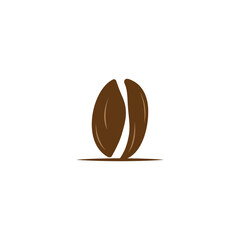 coffee bean icon vector