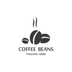 coffee bean icon vector