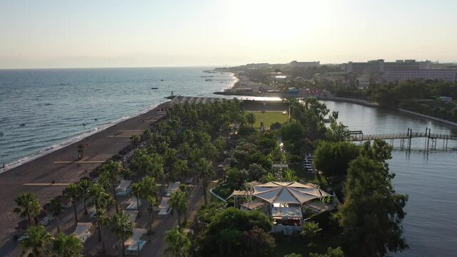 Turkey Belek Beach Ocean Arieal 