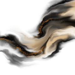 Beautiful abstract image for creative design of posters, cards, banners, websites, invitations, magazines and wallpapers. Elegant glamorous style. Neutral colours, golden sequins.