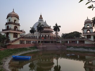 Mayapur ISKCON temple, Mayapur Samadhi Mandir, Temple of International Society for Krishna Consciousness.