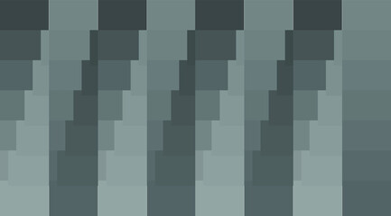 Dark grey abstract vector background with overlapping jagged lines and rectangles that look like pixels. Business, corporate, seminar presentation background.
