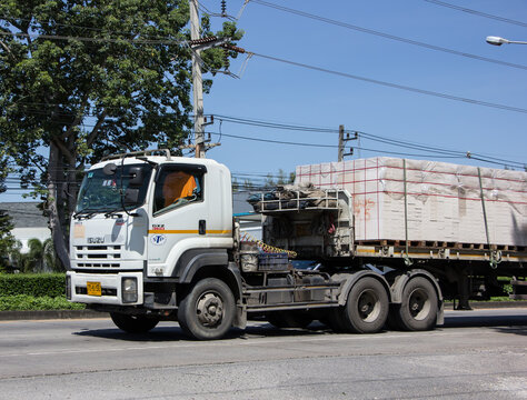  Truck with crane of STP Company.