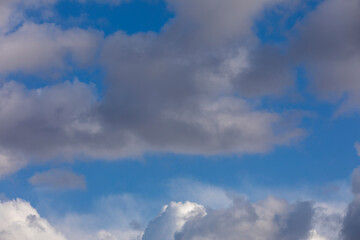Fototapeta premium majestic clouds and blue sky