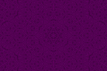 Purple Abstract kaleidoscope background. kaleidoscope texture design. multicolor kaleidoscope. Kaleidoscopic pattern. Mandala pattern. Batik Pattern