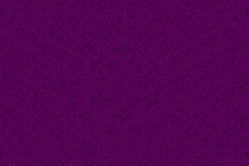 Purple Abstract kaleidoscope background. kaleidoscope texture design. multicolor kaleidoscope. Kaleidoscopic pattern. Mandala pattern. Batik Pattern