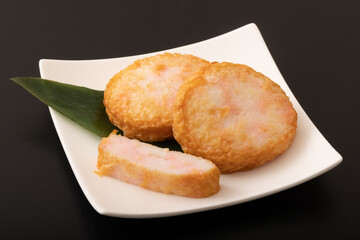 揚げはんぺん(紅しょうが)