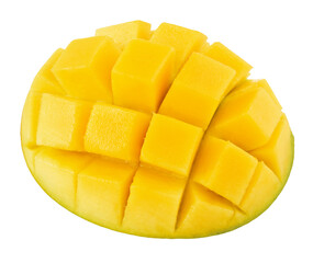 Mango isolated on white background 