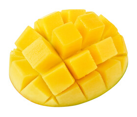 Mango isolated on white background 