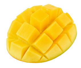 Mango isolated on white background 