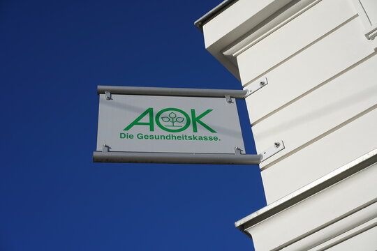 Filiale der AOK in Potsdam am 02.12.2021
