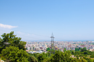 view of the city