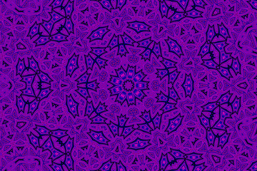 Purple blue Abstract kaleidoscope background. kaleidoscope texture design. multicolor kaleidoscope. Kaleidoscopic pattern. Mandala pattern. Batik Pattern