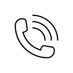 Phone call vector icon
