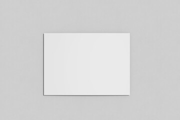 Blank Flyer Postcard Mockup