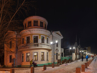 Historical quarter in Krasnoyarsk
