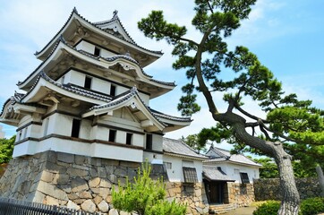 高松城 月見櫓と水手御門