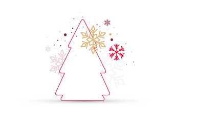 albero di natale, neve, cristalli, natale  © xyz+