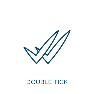 Free Vector  Whatsapp double check design