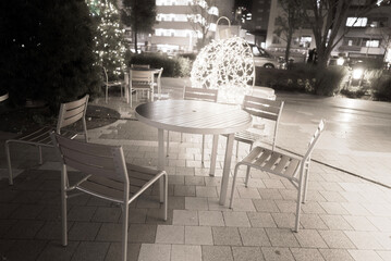 cafe in the city