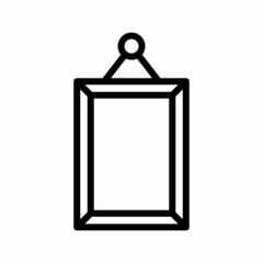 Mirror Icon Design Vector Template Illustration