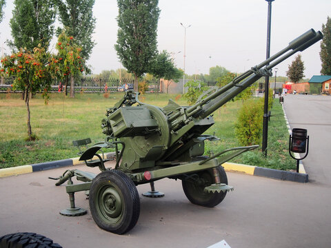 23-mm automatic anti-aircraft gun ZU-23.