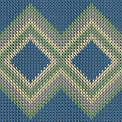 Jersey rhombus argyle knitted texture geometric