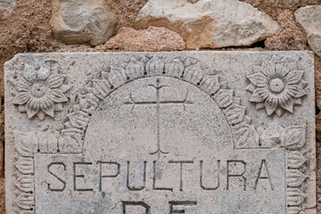Randa cemetery, Algaida, Mallorca, Balearic Islands, Spain