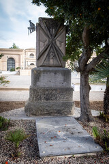 Fototapeta premium Manacor, municipal cemetery, Mallorca, Balearic Islands, Spain