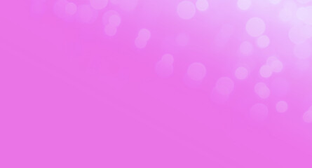 Angular bokeh effect: bright, shimmering pink