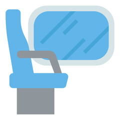 seat flat icon