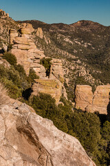 Rock Formations at Windy Point, Mount Lemmon, Santa Catalina Mountains, Coronado National Forest, Arizona, USA