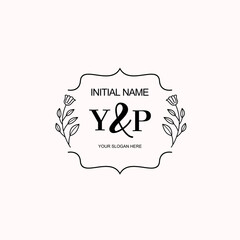 YP Beautiful elegant logos or wedding monograms collection