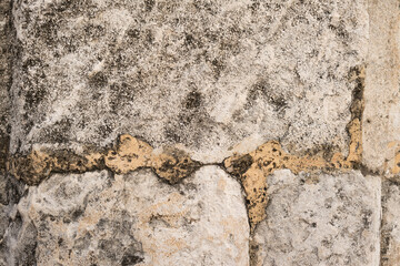 Stone wall.