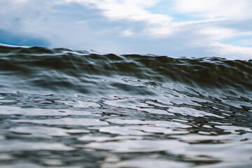 Rising Wave In Baltic Sea