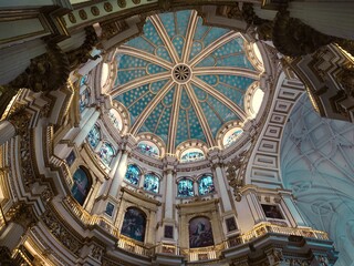 Fototapeta na wymiar Bóveda catedral Granada