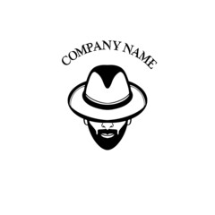 Gantleman cowboy logo 