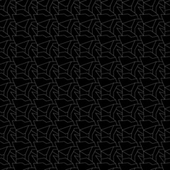 Seamless pattern. Figures ornament. Folk wallpaper. Polygons, triangles backdrop. Embroidery background. Tribal motif. Ethnic mosaic. Digital paper. Textile print, web design, abstract. Vector art.