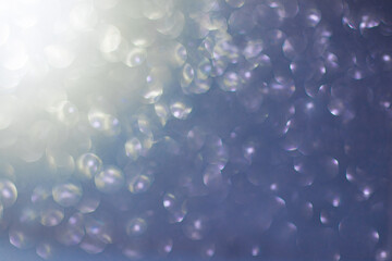 Abstract shiny glitter blue background. Pantone Color 2022 Skydiver