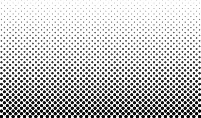 Gradient dots Abstract background of black. Dots background smooth spraying. halftones dot set. geometric dots pattern