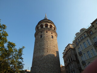 Fototapeta na wymiar Galata Tower