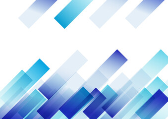 Fototapeta premium Gradient Shape Vector White Background. Blue Web