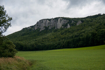 Fototapeta na wymiar Scenic mountainview: Mount Peilstein in Austria